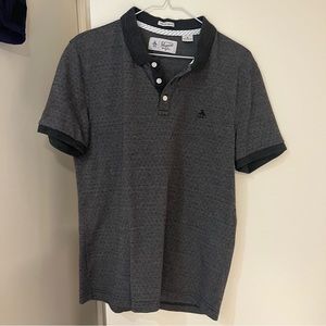 Penguin men’s polo nice pattern medium